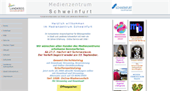 Desktop Screenshot of medienzentrum-schweinfurt.de
